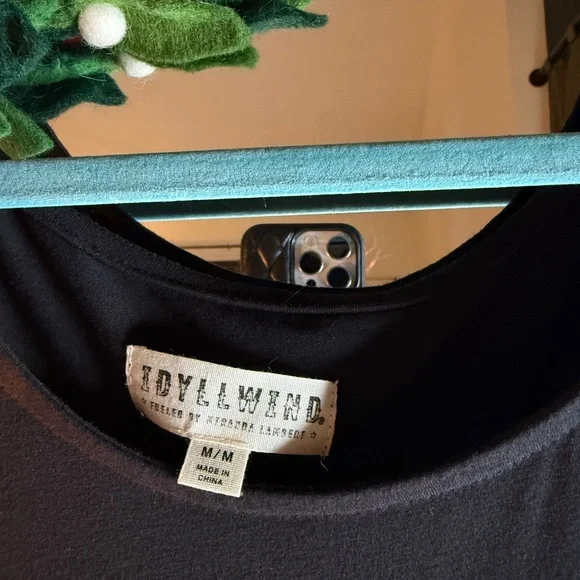 Idyllwind— Western style Black & Silver Fringe dress - Picture 3 of 5